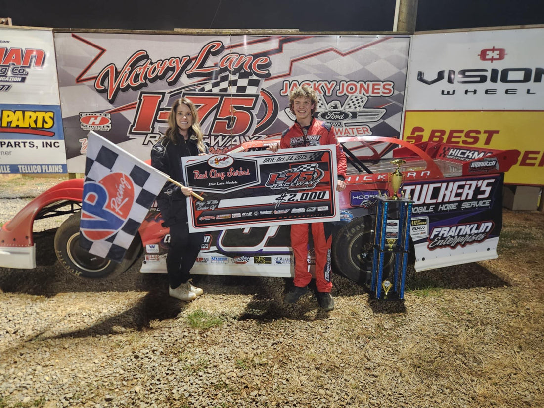 Bryson Hickman Wins on Championship Night at I-75; Shaun Sise Captures Red Clay Series Championship