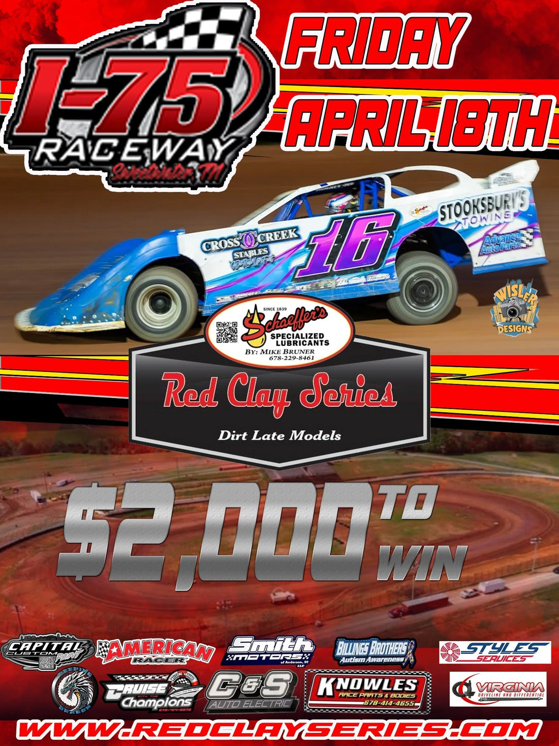 I-75 Raceway Visit Next for Red Clay 602 Late Model Series Competitors