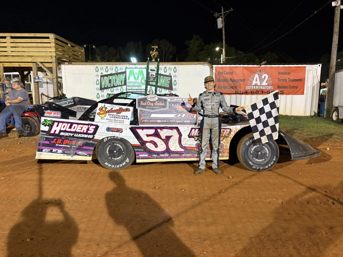 Luke Cooper Victorious in 44th Annual Shrine Race at Laurens County Speedway to Pocket $3,000 Payday