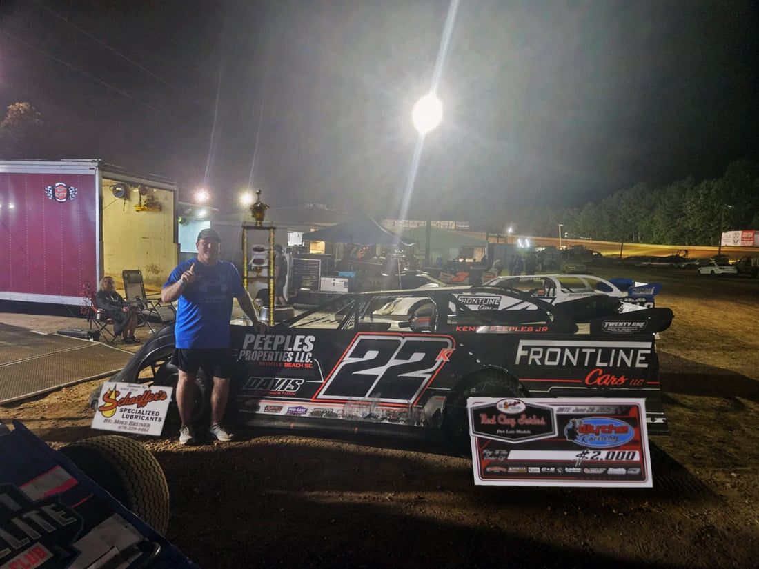 Kenny Peeples, Jr. Awarded $2,000 Red Clay 602 Late Model Series Win at Wythe Raceway