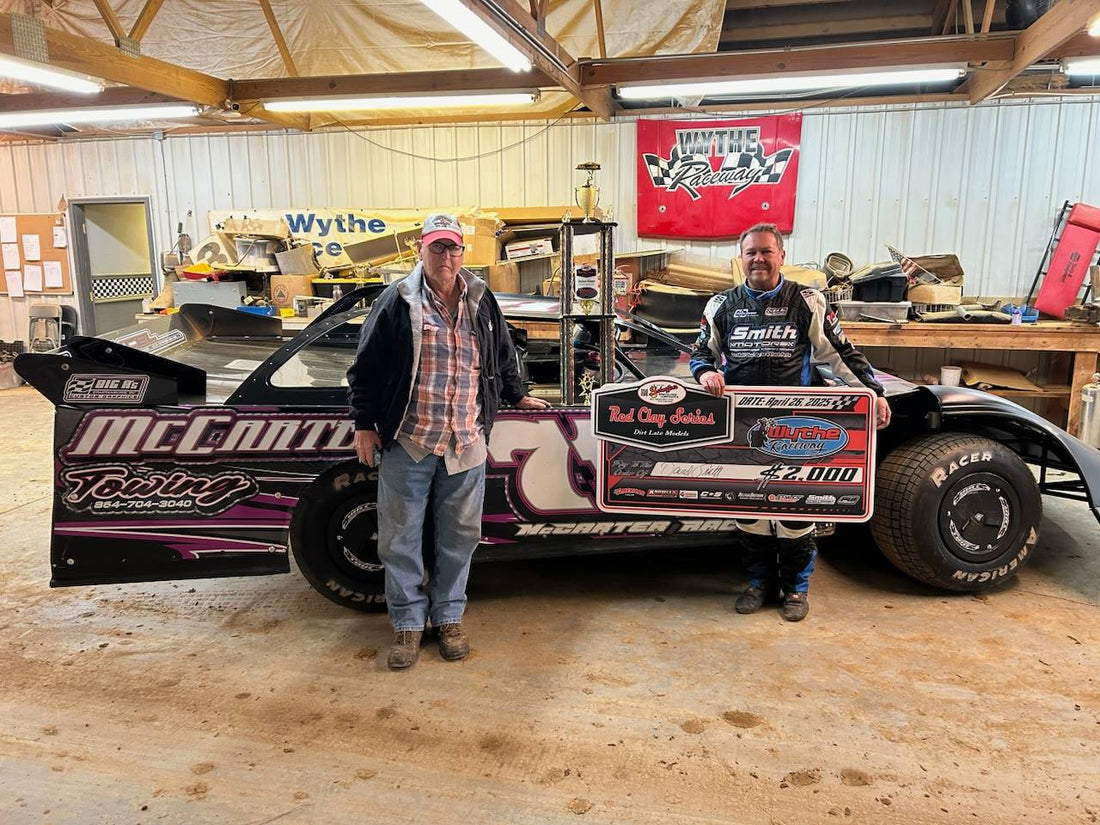 David Smith Wires Red Clay 602 Late Model Series Event at Wythe Raceway for $2,000 Win