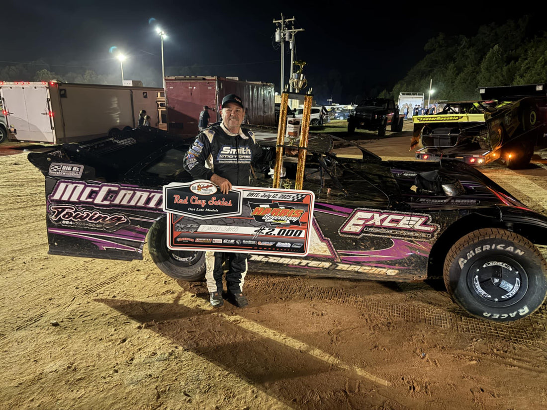 David Smith Becomes First Repeat Red Clay 602 Late Model Series Winner Saturday at Harris Speedway