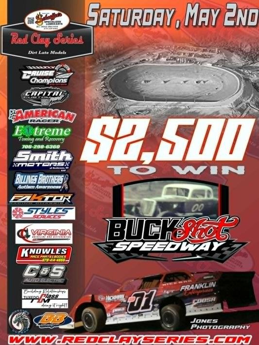 Buckshot Speedway to Shell Out $2,500 Payday on Saturday, May 2