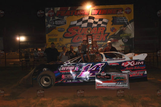 Charles Devine Dazzles in Independence Day Victory at Sugar Creek Raceway