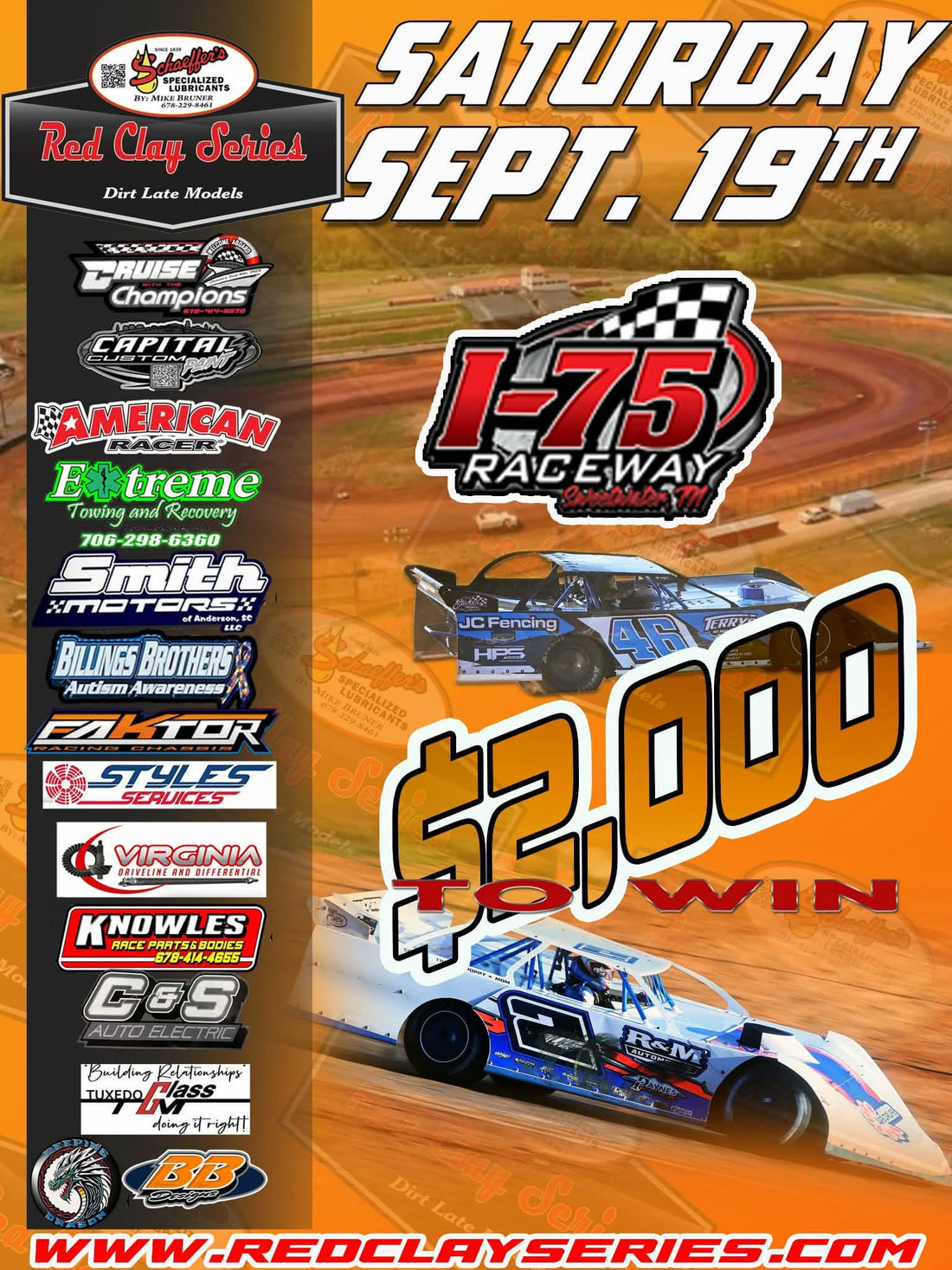 Red Clay 602 Late Model Series Schedule Heats Back Up on Saturday at I-75 Raceway