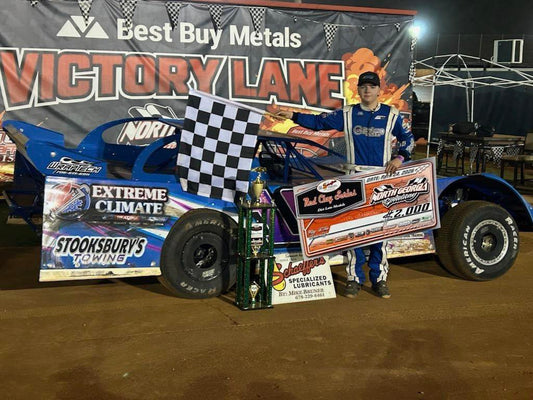 Dawson Lowe Lands Red Clay 602 Late Model Series Victory at North Georgia Speedway