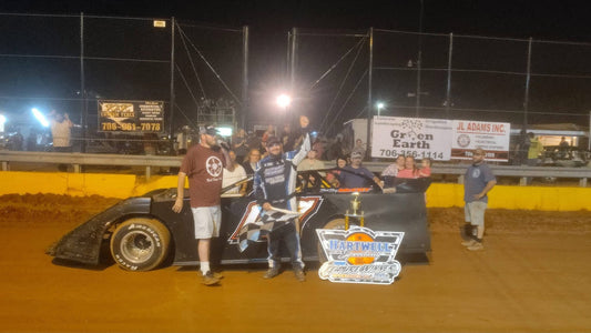 David McCoy Masters Hartwell Motor Speedway for $2,000 Triumph