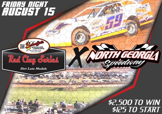Red Clay 602 Late Model Series Shifts Schedule for Next Weekend; $2,500 Now Up for Grabs at North Georgia Speedway