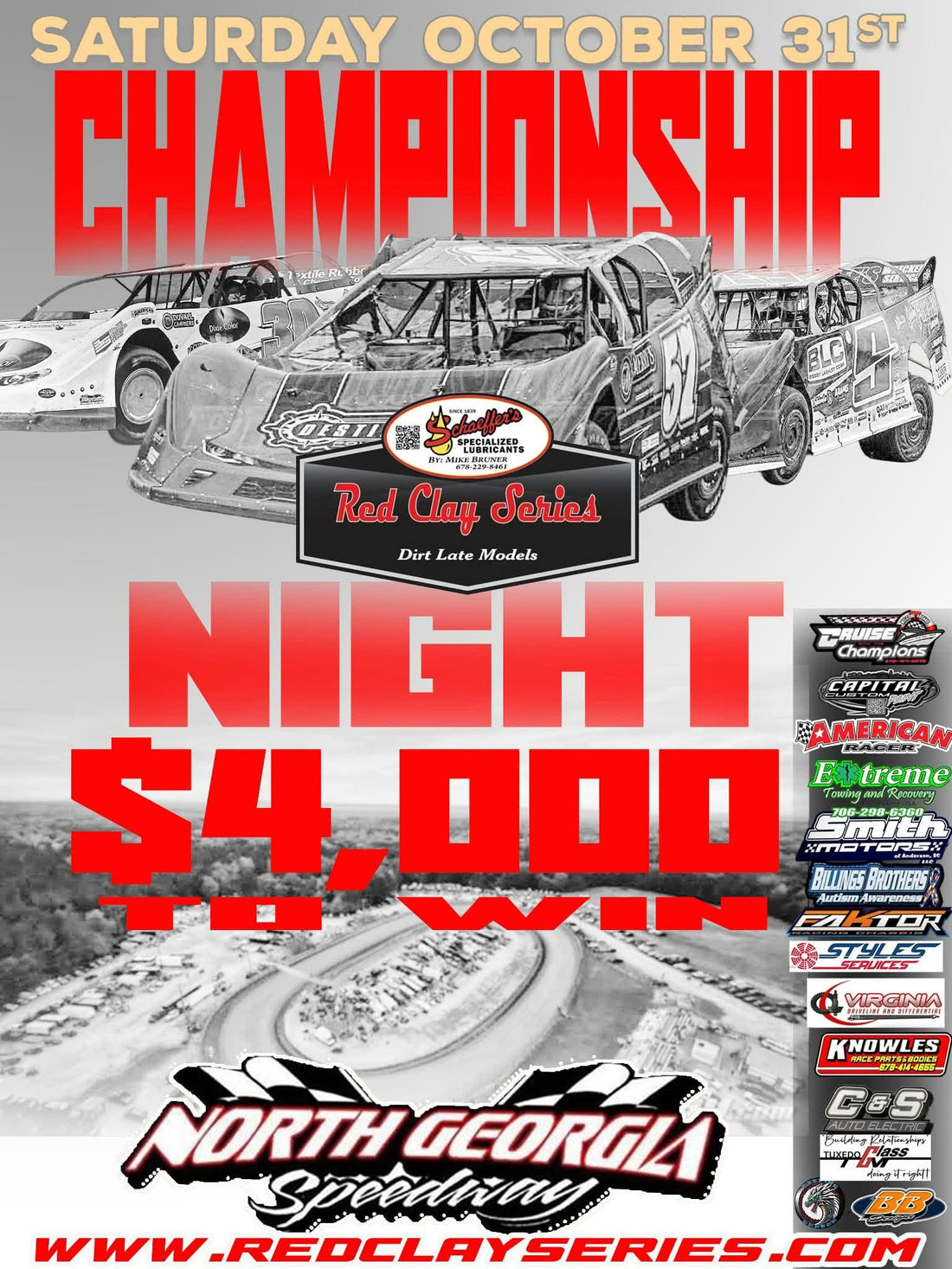 Red Clay 602 Late Model Series Closes Out 2026 Campaign in $4,000 Crate Spooktacular