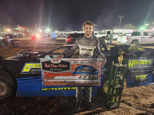 Cody Overton Captures $2,500 Red Clay 602 Late Model Series Victory in Winter Freeze Finale