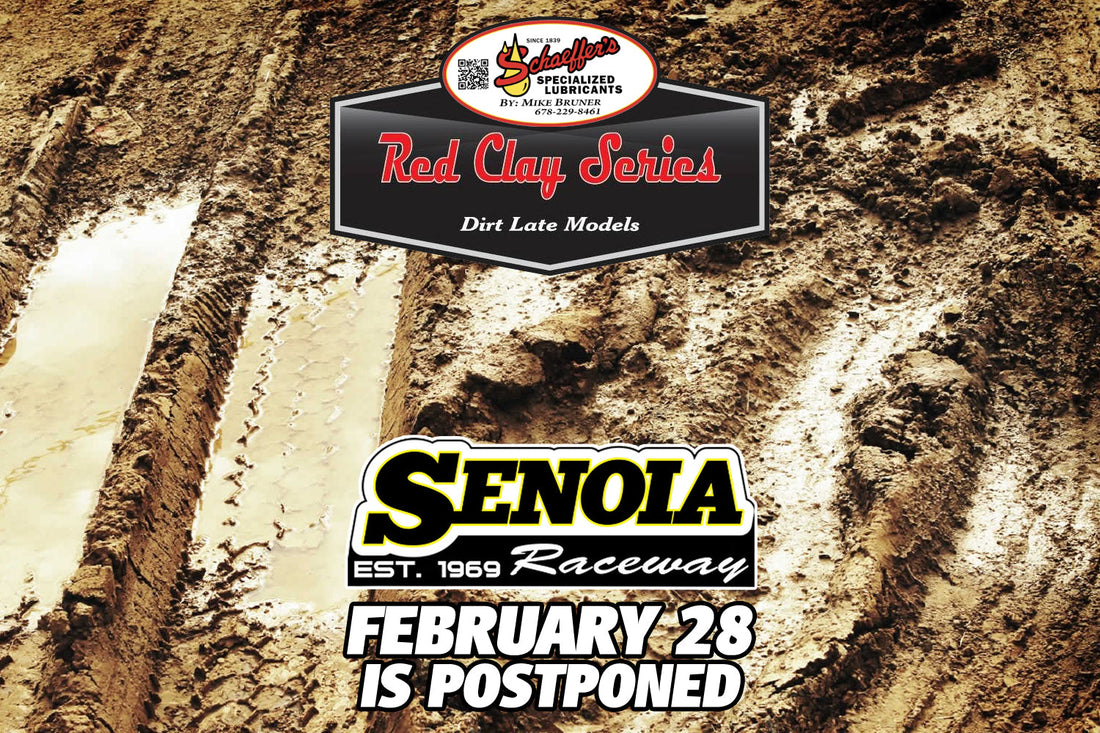 Saturated Grounds at Senoia Raceway Force Postponement of Red Clay Point Opener
