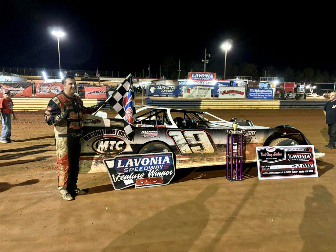 Bryan Tullis Tames Lavonia Speedway for $2,000 Red Clay 602 Late Model Series Triumph