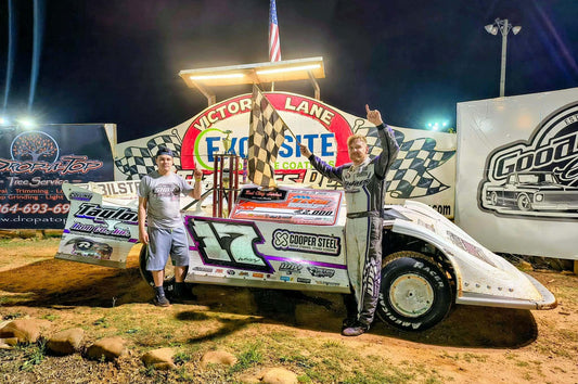 Chris Woods Dominates Red Clay 602 Late Model Series Visit to Travelers Rest Speedway
